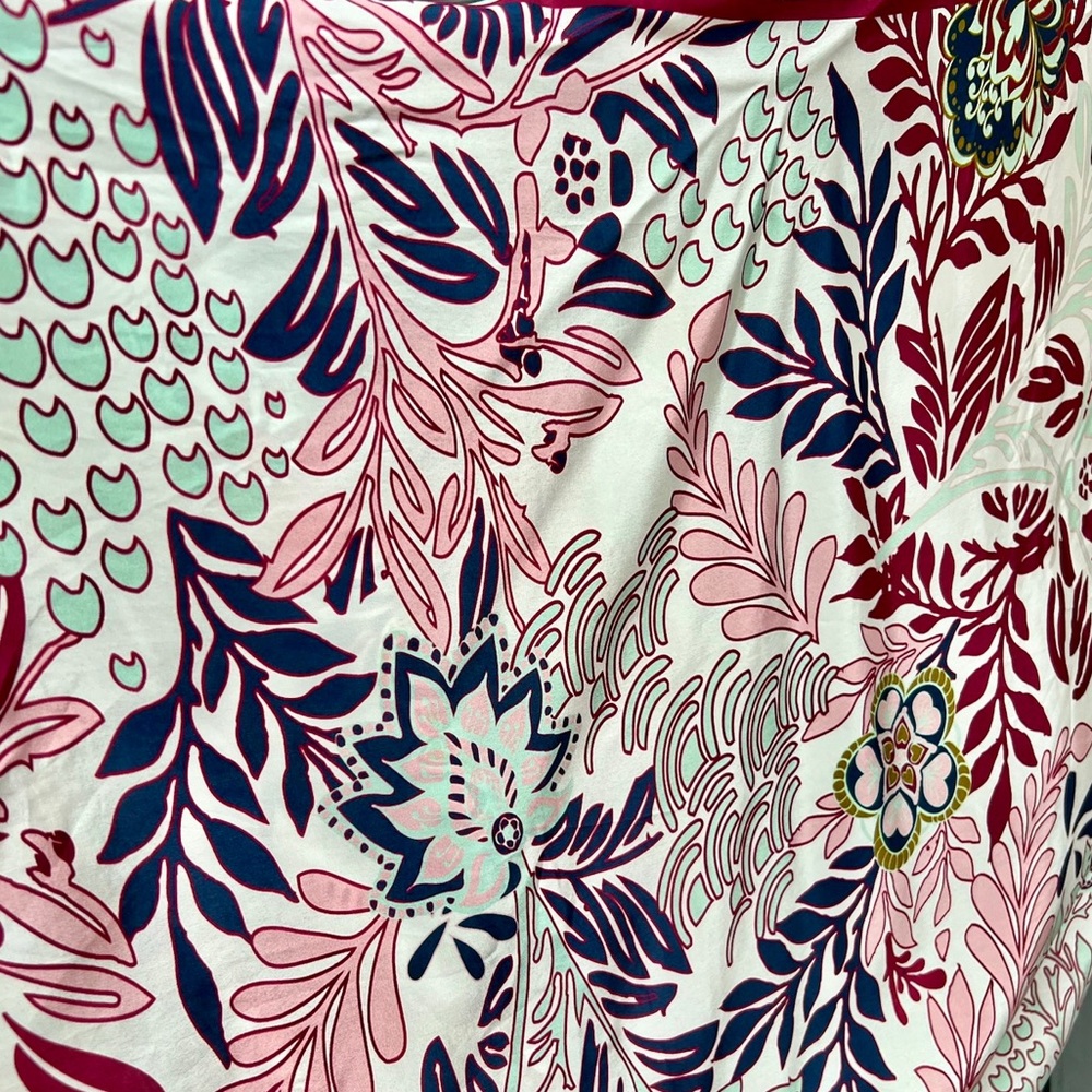 Anthropologie Multi Floral Larissa Cocoon Kimono NWT One Size - Picture 10 of 12